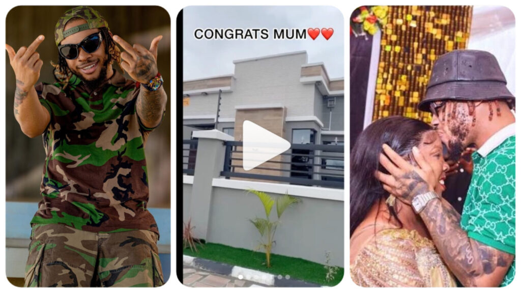 Dancer, Poco Lee Gifts His Mum A Multi Million Naira House (videophotos) (3)