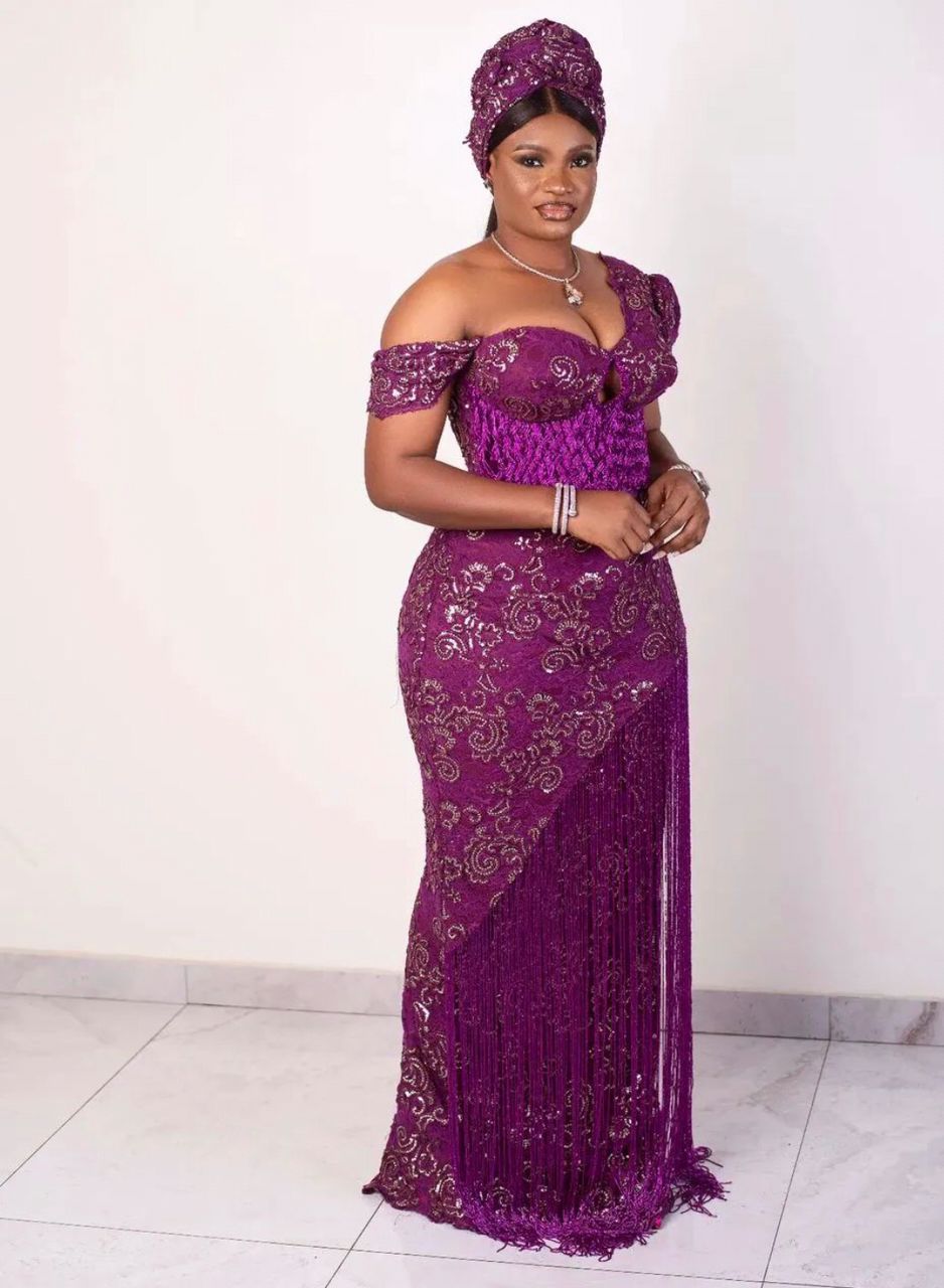 African Lace Styles For Weddings