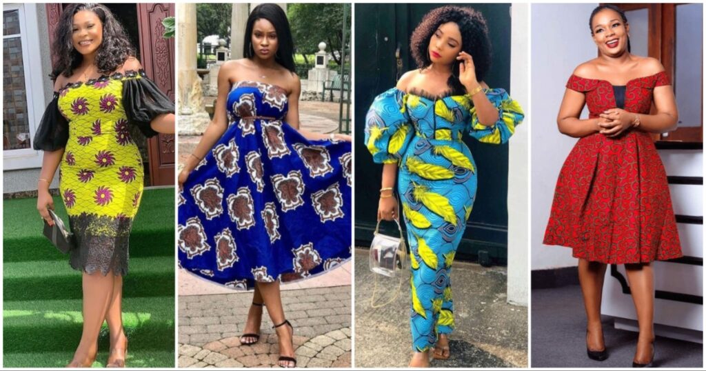 Trendy and Chic Ankara Off Shoulder Styles for Weekend Slay