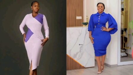 Gorgeous Corporate Gowns That Are Perfect For Working African Women