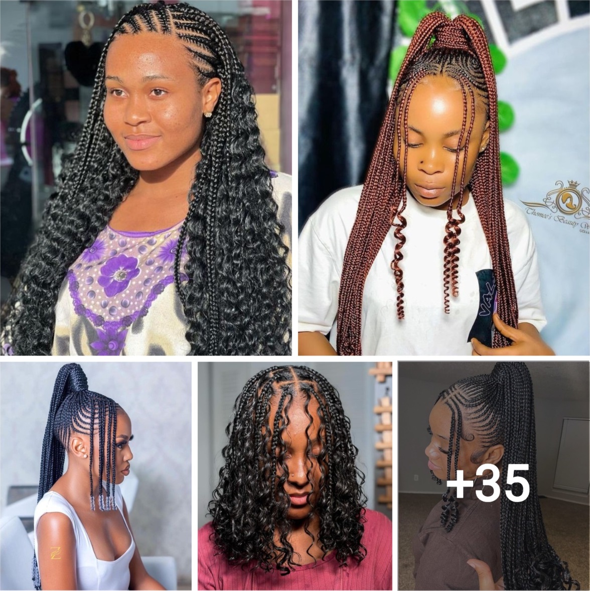 Charming and Beautiful Braided Hairstyles Ladies Can Wear to Look Cool