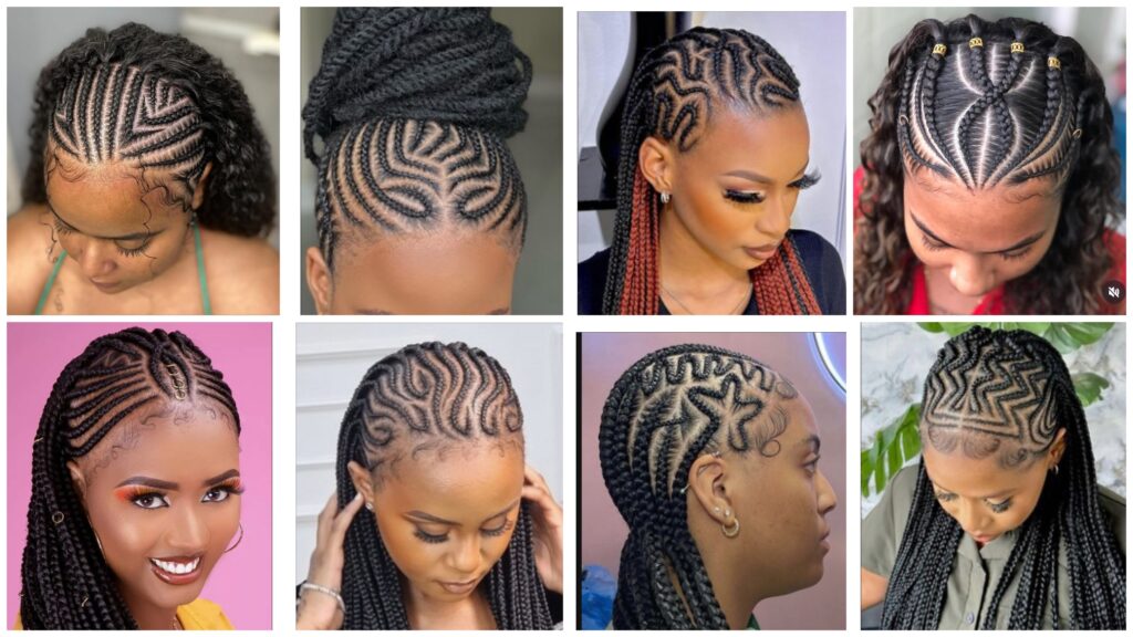 Stunning cornrow braids for stylish looks.