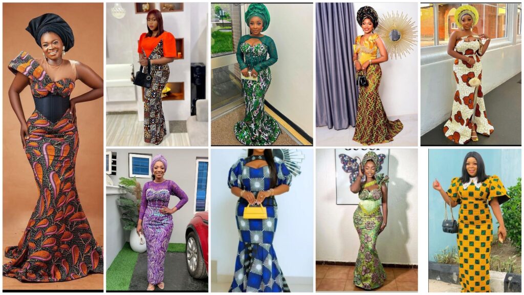 Fascinating Ankara Long Gown Styles For Stylish Ladies.