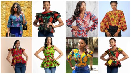 Amazing Ankara Blouse/Tops For Smart and Stylish Looks.