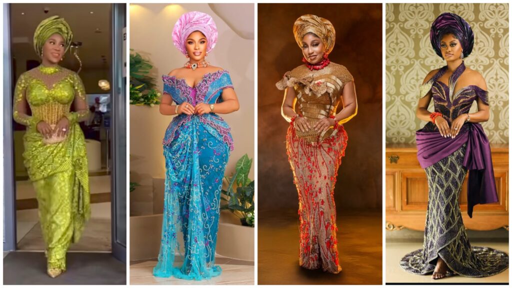 Latest scintillating Owambe styles by Nigerian Celebrities and Others – Styles & Designs You Should Try.