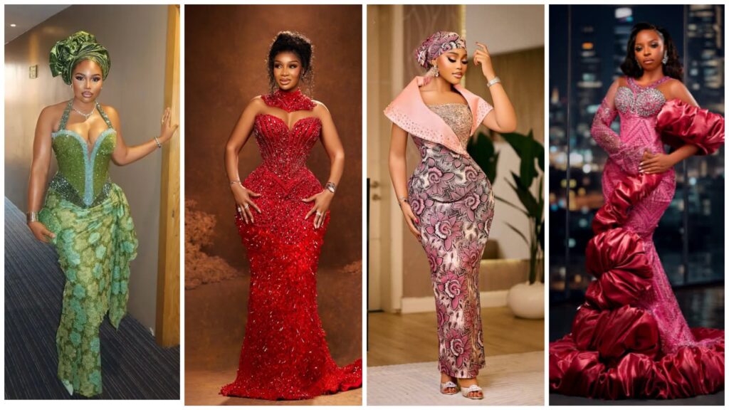 Glam Aso-Ebi Inspirations for the Stylish, Confident Woman.